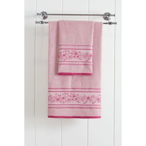 Πετσέτα μπάνιου Art 3225  70×140  Ροζ Beauty Home