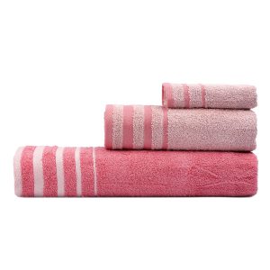 Σετ πετσέτες Art 3313  Σετ 3τμχ Κοραλί,Ροζ Beauty Home