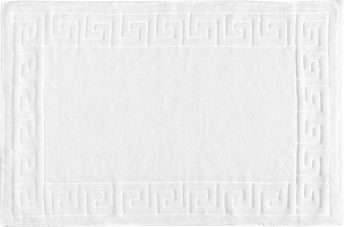 Ταπέτο μπάνιου Neron μαίανδρος 50×75 Λευκό Beauty Home
