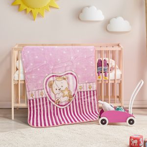 Baby blanket Art 5255 110 × 140 Lilac Beauty Home