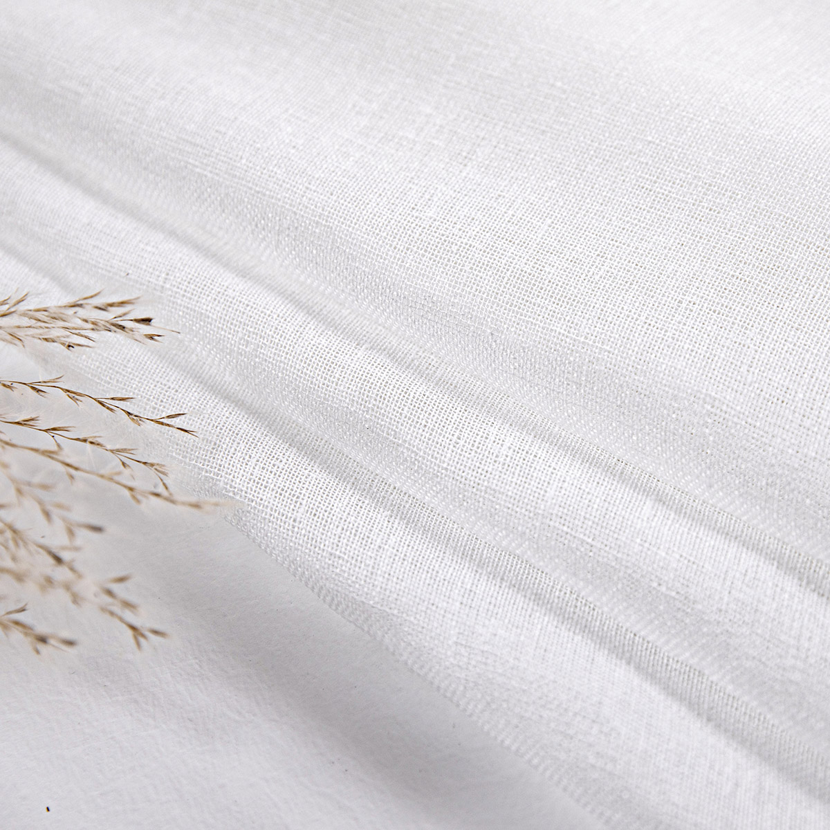 Κουρτίνα γάζα μονόχρωμη με 8 μεταλικούς κρίκους Art 8440 140x270 Λευκό Beauty Home - Image 18