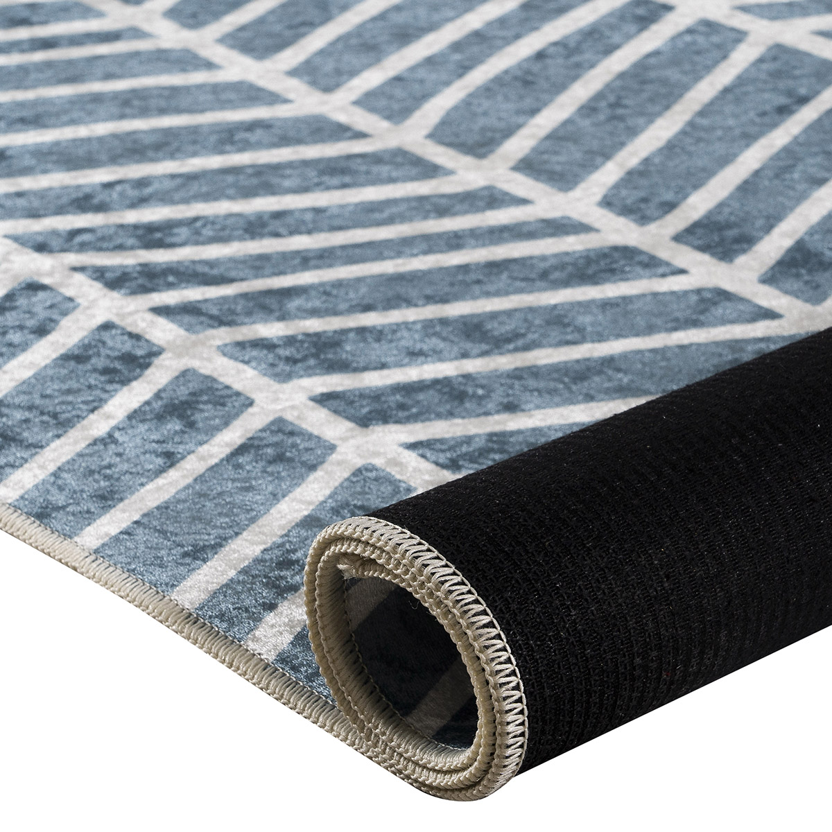 Χαλί Azelie Art 9761-L. Blue 160x230 Γαλάζιο Beauty Home - Image 3