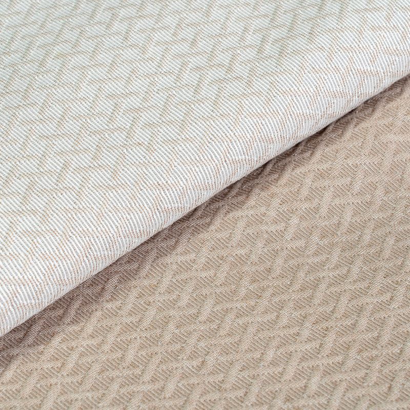 Κουβέρτα King Size Stripe ζακάρ Art 11172 260x270 Άμμου Beauty Home - Image 2