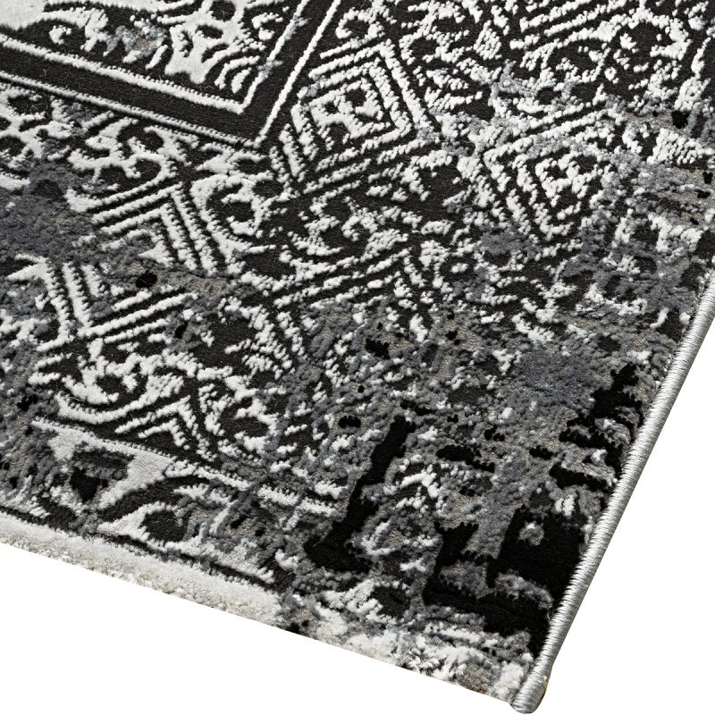 Διάδρομος Prestige Art 9322 0,67 Grey Black - Γκρι Μαύρο Beauty Home - Image 3