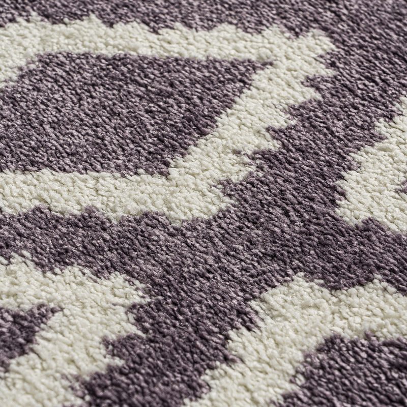 Χαλί Vibe Art 9578 133x190 Lila White Λιλά Λευκό Beauty Home - Image 4