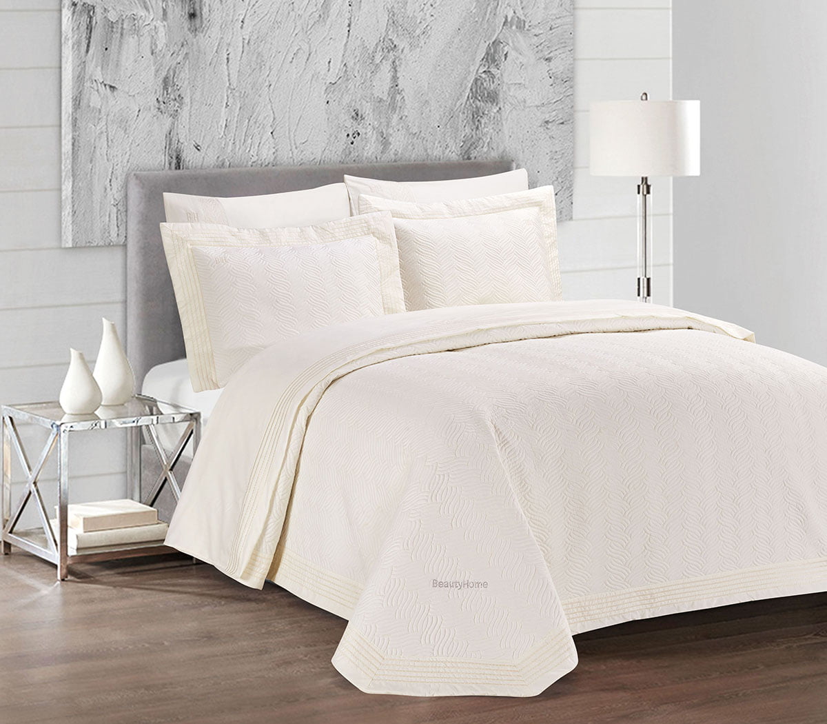 Νυφική βαλίτσα σετ 7τμχ Lure Art 1802 230x250 Εκρού Beauty Home