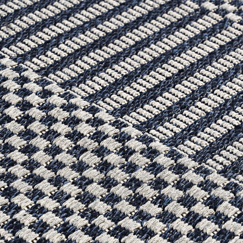 Πατάκι βαμβακερό Cocotton 9229 75x200 Γκρι,Μπλε Beauty Home - Image 3