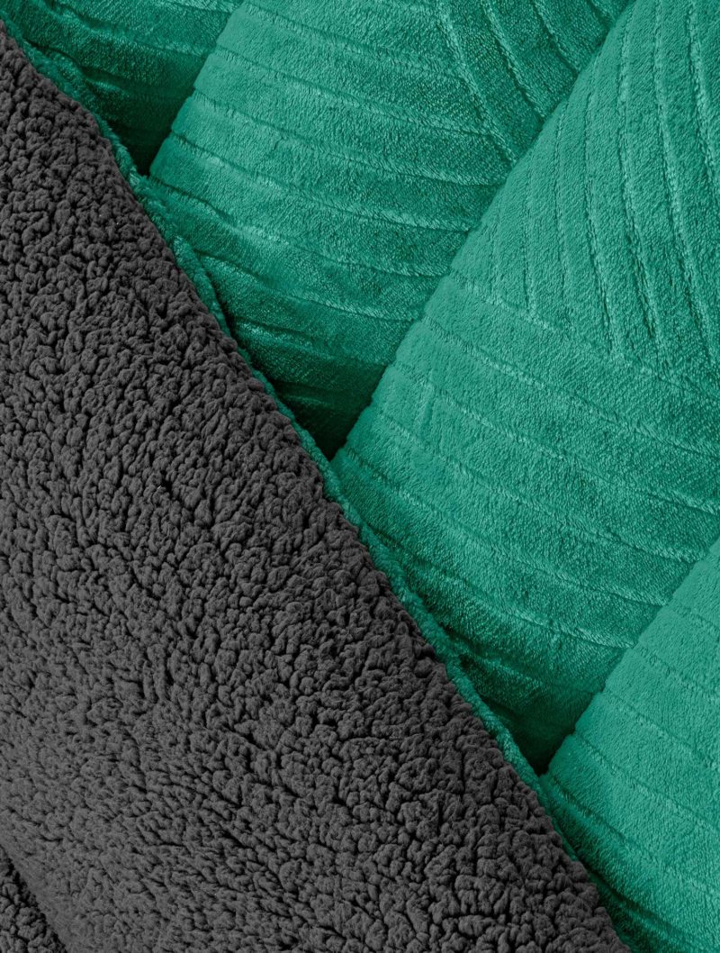 Κουβερτοπάπλωμα CHILL GREEN ANTHRACITE MADI - Image 2