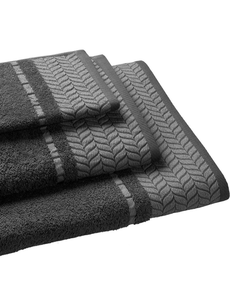 Πετσέτα FROND ANTHRACITE MADI