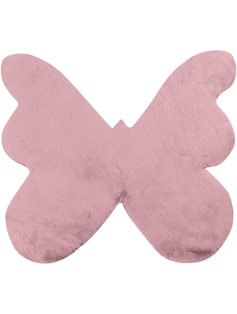 Παιδικό Χαλί FUZZY PINK BUTTERFLY MADI