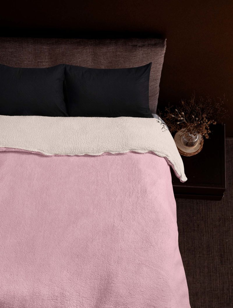 Παπλωματοθήκη SPOSH PINK BEIGE MADI