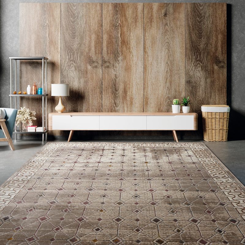 Χαλί Spirit Art 9407 Μπεζ Beauty Home - Image 5