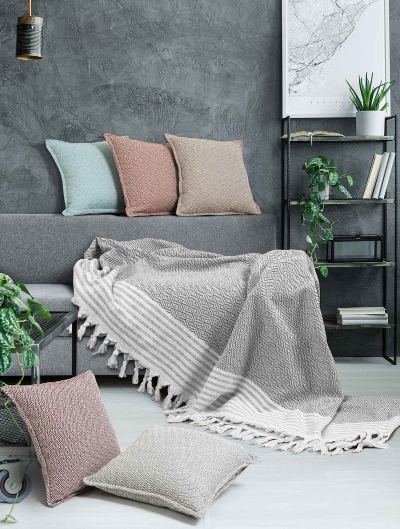 Διακοσμητικό Μαξιλάρι TENT GREY MADI - Image 2