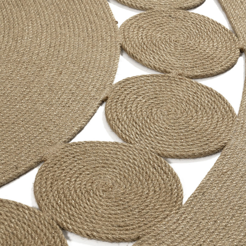 Ροτόντα από Γιούτα 150x150 Natural Jute Art 9136 Μπέζ Beauty Home - Image 2