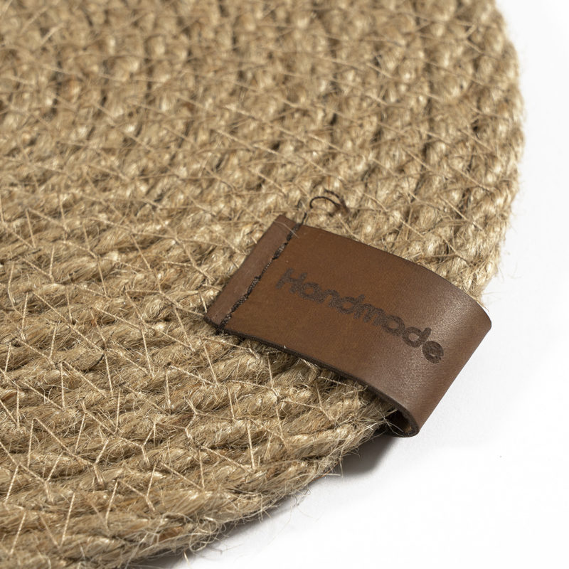 Ροτόντα από Γιούτα 150x150 Natural Jute Art 9137 Μπέζ Beauty Home - Image 3