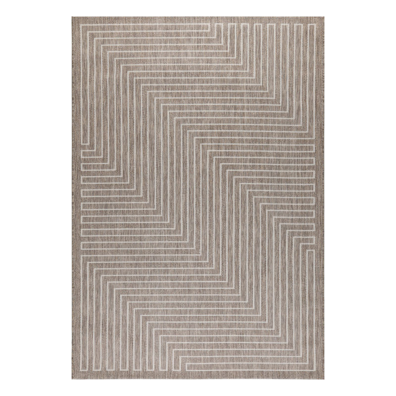 Χαλί ψάθα Palm Art 9766 166x230  Μπεζ Beauty Home - Image 2