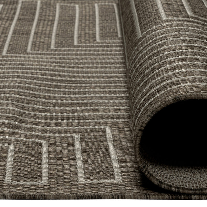 Χαλί ψάθα Palm Art 9766 166x230  Μπεζ Beauty Home - Image 3