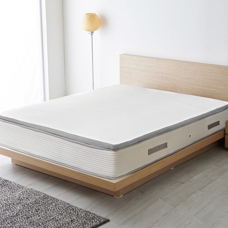 Ανώστρωμα Gel Memory Foam Relief Art 4500 90x200 Λευκό Beauty Home