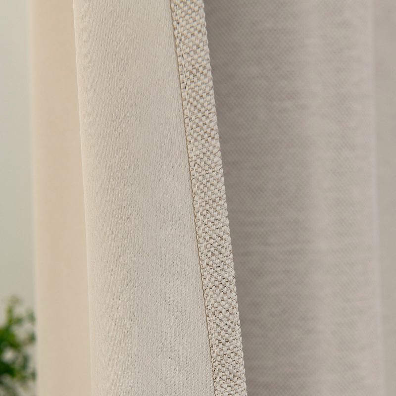 Ύφασμα κουρτίνας Blackout jacquard σκίασης Glare Art 8444 Φ280 Μπεζ Beauty Home - Image 10