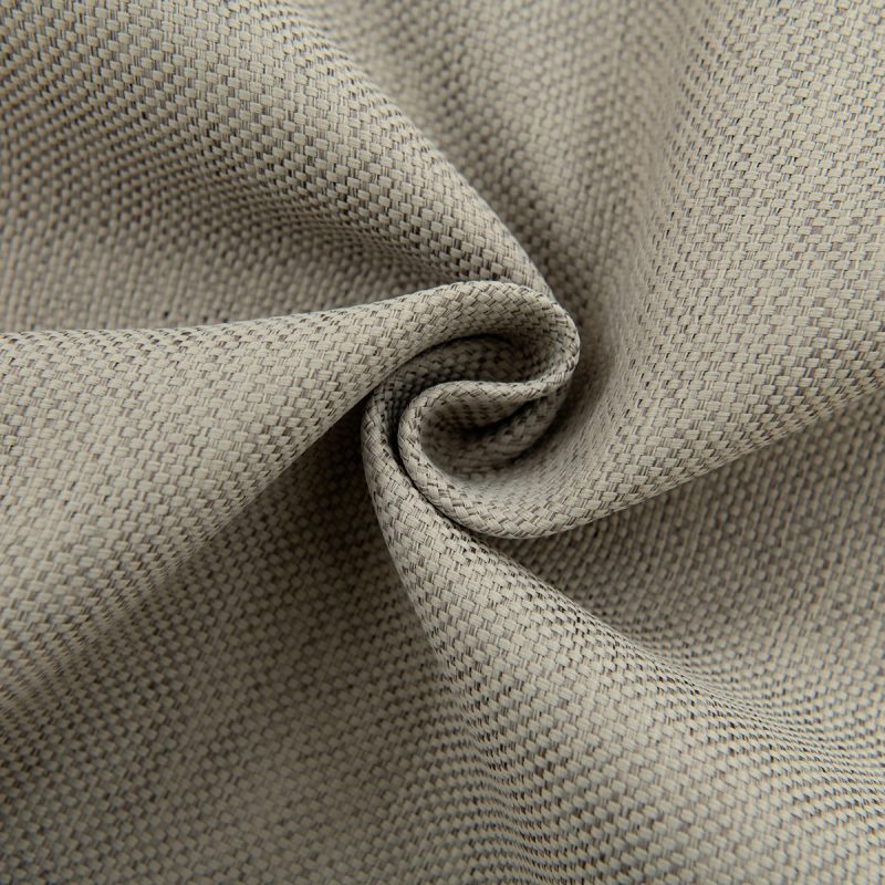 Κουρτίνα Blackout Jacquard σκίασης με 8 μεταλλικούς κρίκους Glare Art 8444 140x270 Άμμου Beauty Home - Image 15