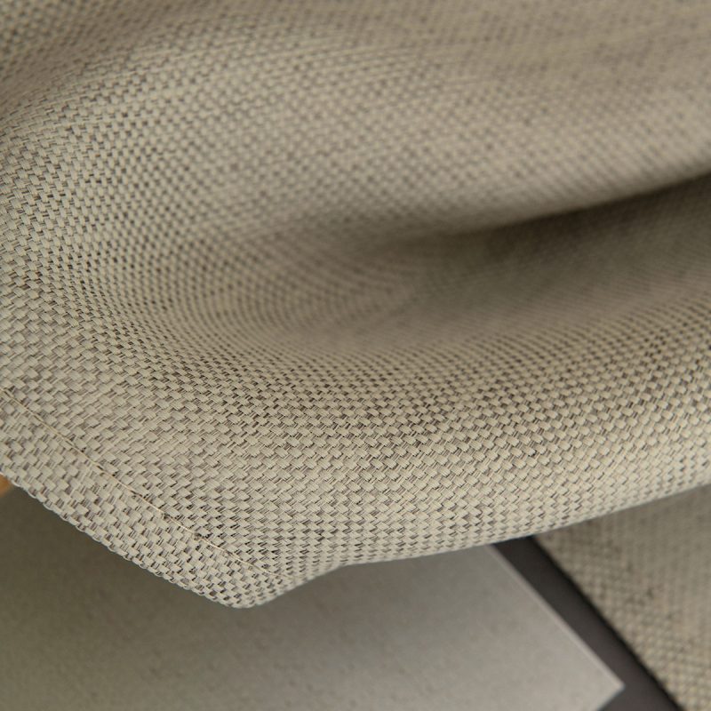 Κουρτίνα Blackout Jacquard σκίασης με 8 μεταλλικούς κρίκους Glare Art 8444 140x270 Άμμου Beauty Home - Image 10