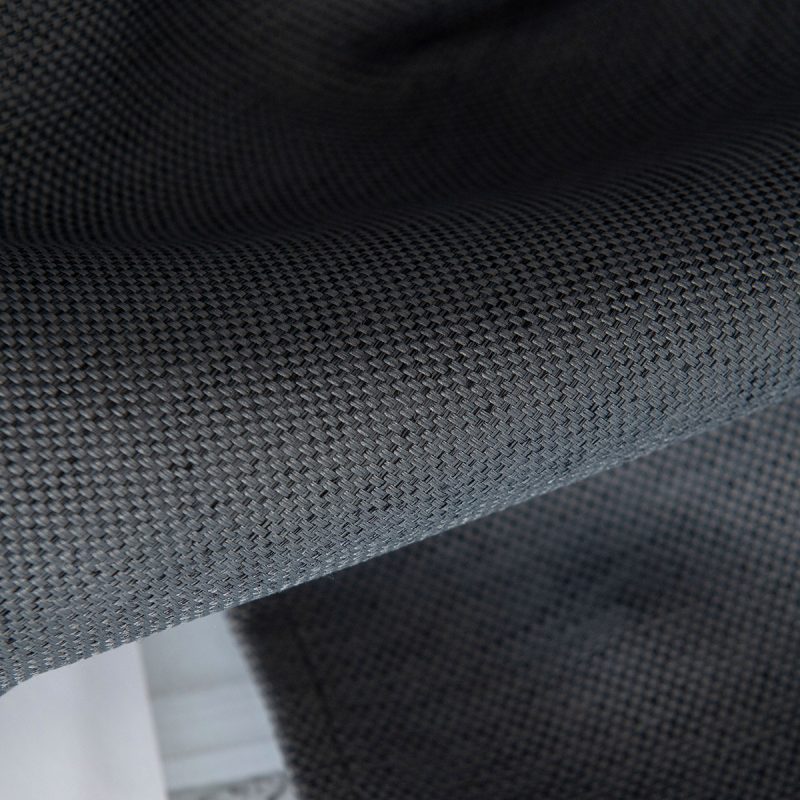 Κουρτίνα Blackout Jacquard σκίασης με 8 μεταλλικούς κρίκους Glare Art 8444 140x270 Ανθρακί Beauty Home - Image 10