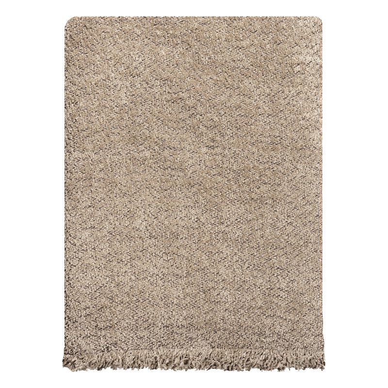 Ριχτάρια Lamb σετ 3τμχ Art 8575 (180x160+180x250 + 180x300) Μπεζ Beauty Home - Image 3