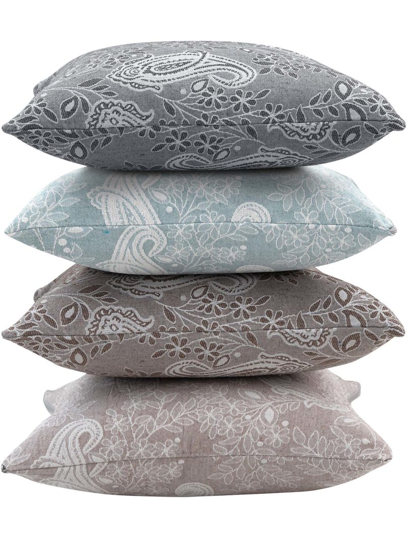 Διακοσμητικό Μαξιλάρι PAISLEY GREY MADI - Image 5