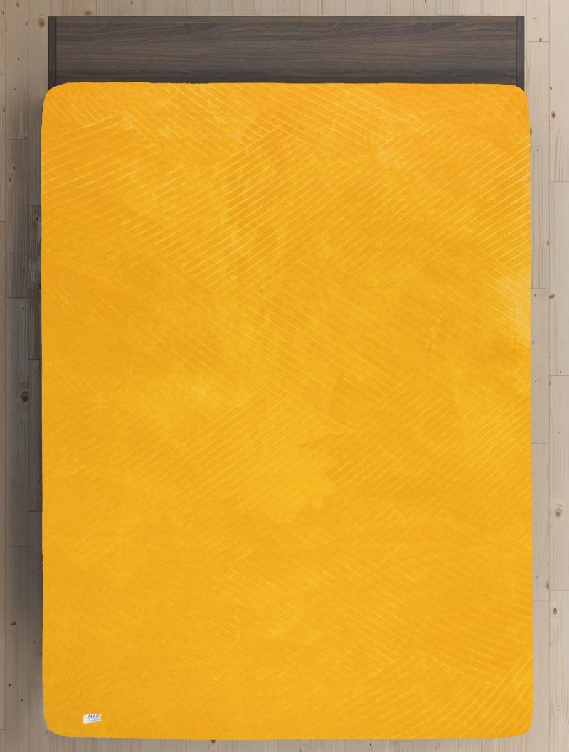 Σεντόνι Flannel CREASES YELLOW MADI