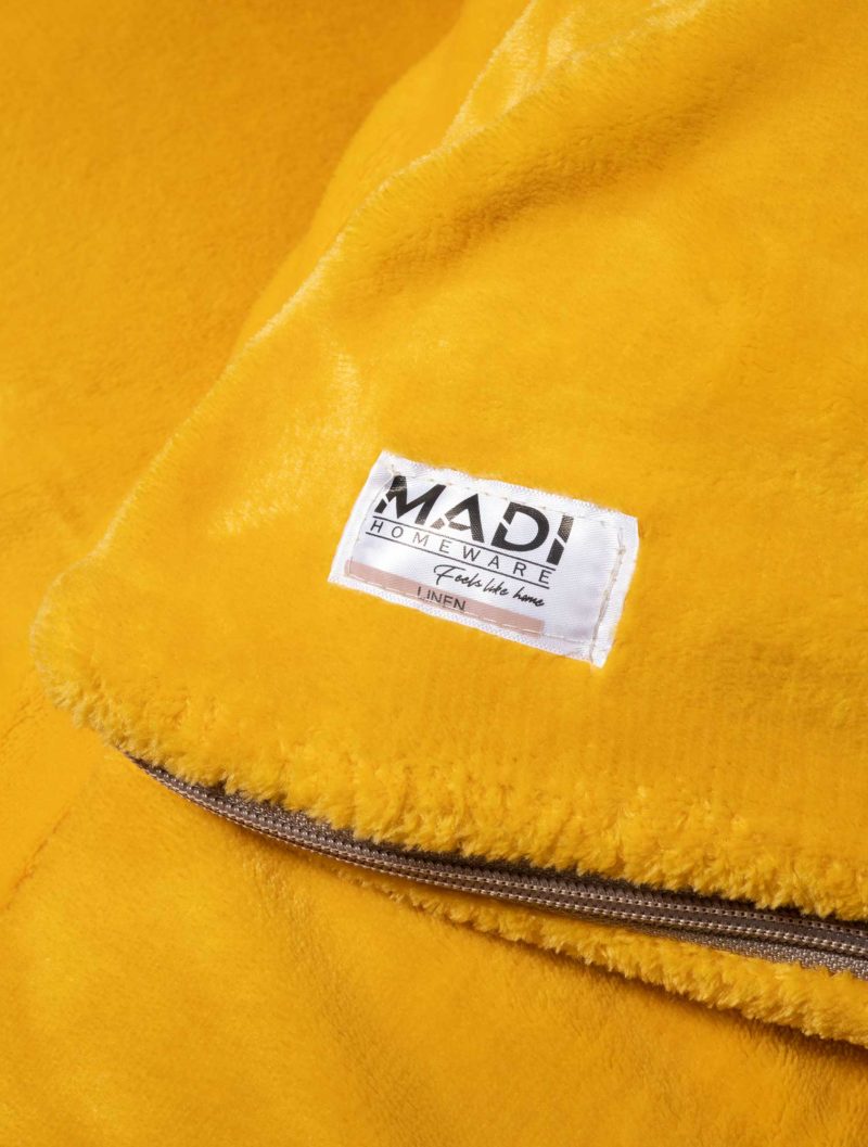 Παπλωματοθήκη DULL YELLOW MADI - Image 2