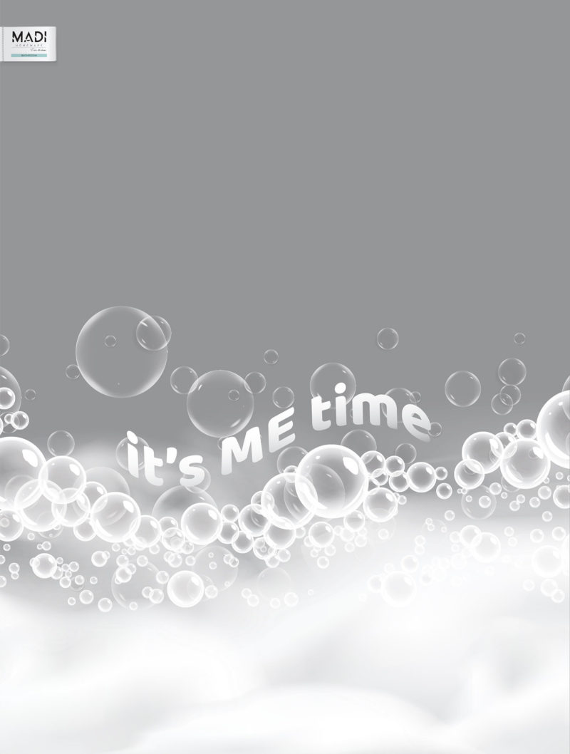 Κουρτίνα μπάνιου ITS ME TIME MADI - Image 3