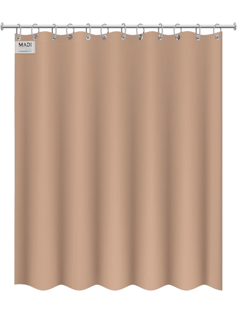 Κουρτίνα μπάνιου LLANO BEIGE MADI - Image 2