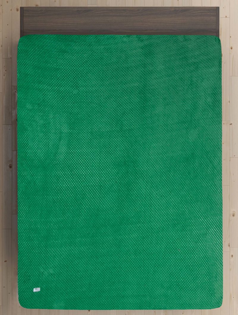 Σεντόνι Flannel NODES GREEN MADI