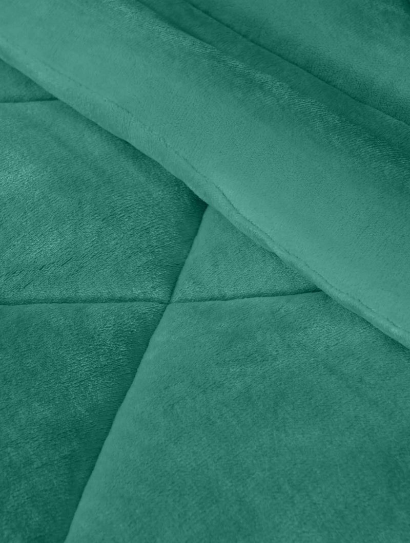 Κουβερτοπάπλωμα UNICOLORE GREEN MADI - Image 2