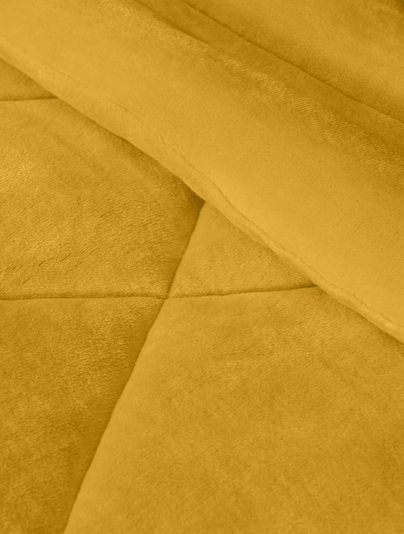 Κουβερτοπάπλωμα UNICOLORE YELLOW MADI - Image 2
