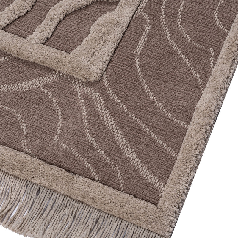 Σετ Κρεβ/ρας 3τμx Noir Art 9434 Beige Μπεζ Beauty Home - Image 2