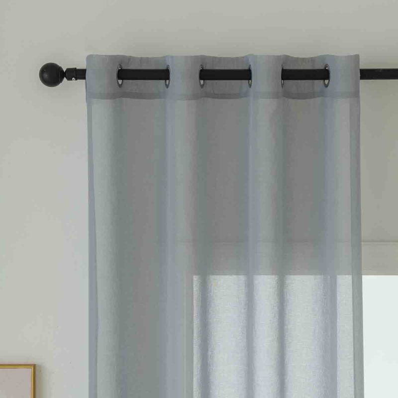 Υφασμα κουρίνας γάζα Sharp Art 8448 Φ300 Γκρι Beauty Home - Image 5