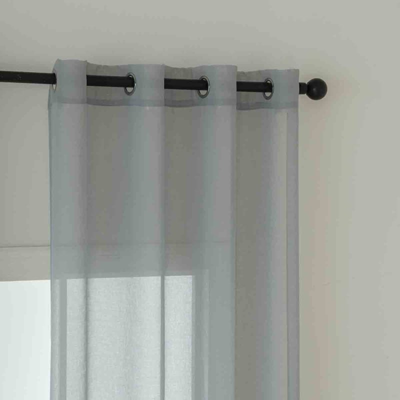 Υφασμα κουρίνας γάζα Sharp Art 8448 Φ300 Γκρι Beauty Home - Image 6