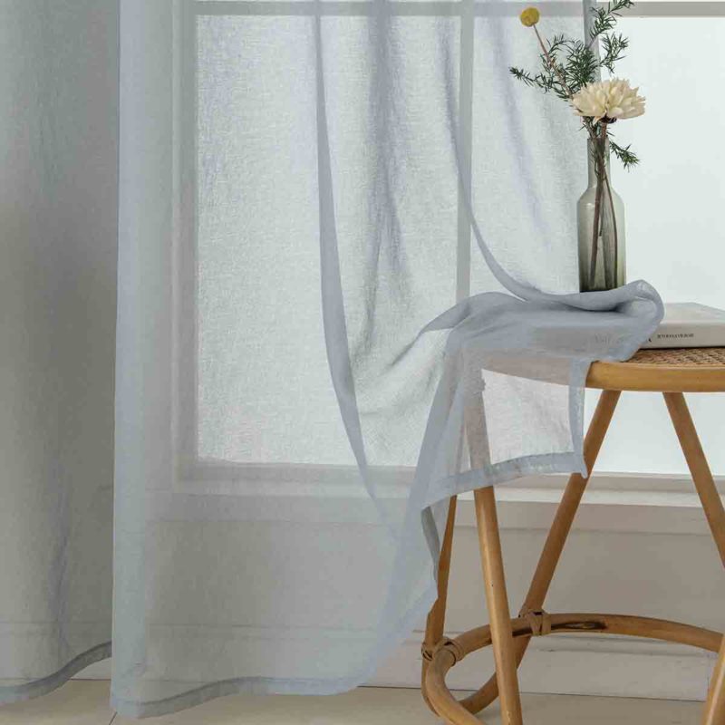 Υφασμα κουρίνας γάζα Sharp Art 8448 Φ300 Γκρι Beauty Home - Image 10