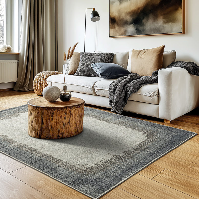 Χαλί Nirvana Art 9143 160x230 Μπεζ,Γκρι Beauty Home - Image 3