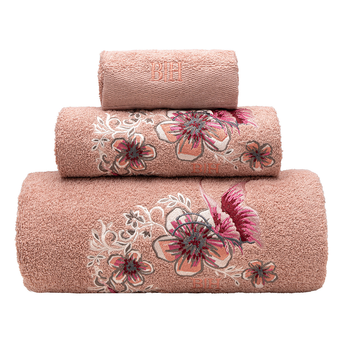 Beauty Home Σετ πετσέτες Art 3386 Σετ 3τμχ Σάπιο Μήλο