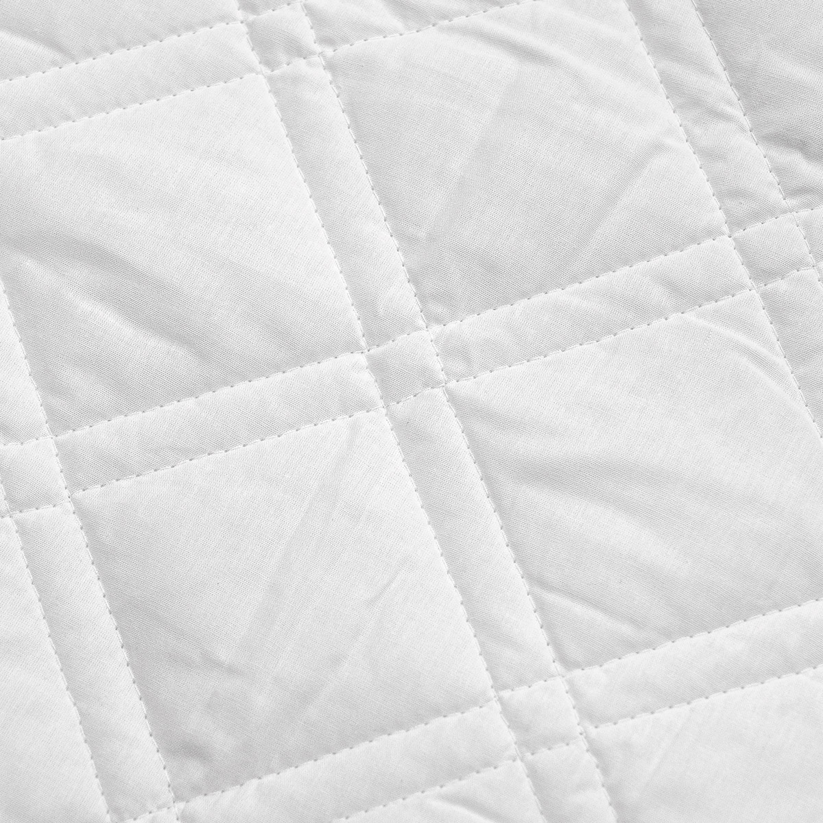 Καπιτονέ-Αδιάβροχο προστατευτικό στρώματος Λευκό Beauty Home - Image 4