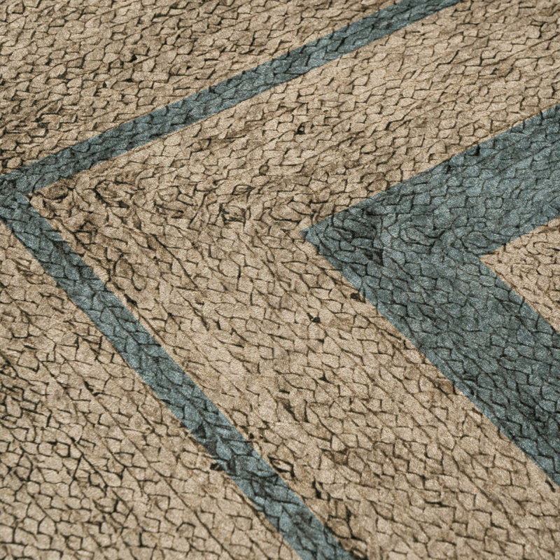 Ροτόντα 150x150 Jute Art 9130 Μπεζ,Μπλε Beauty Home - Image 4