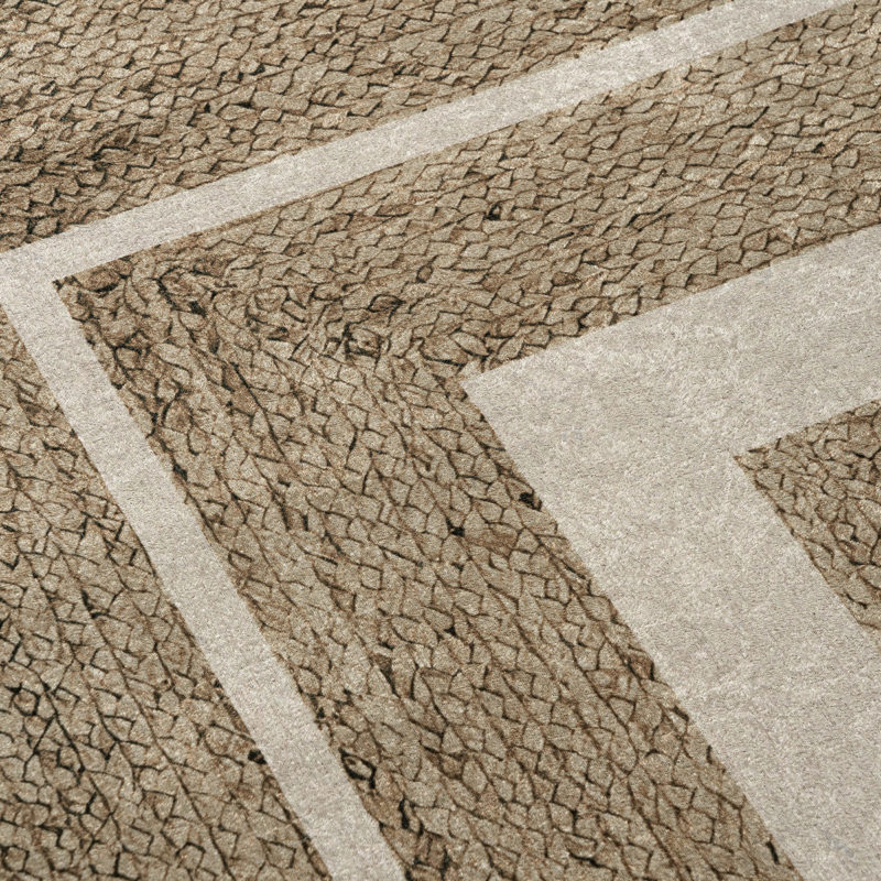 Χαλί Jute Art 9130 Μπεζ,Λευκό Beauty Home - Image 6