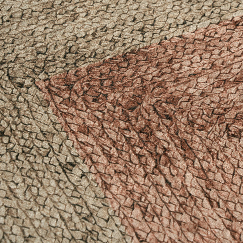 Ροτόντα 90x90 Jute Art 9131 Μπεζ,Ροζ Beauty Home - Image 2