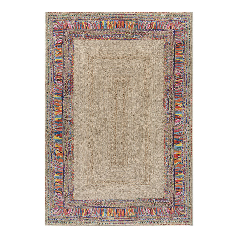 Χαλί Jute Art 9133 120x180 Εμπριμέ Beauty Home