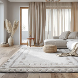 Χαλί Cozy Art 9635 200×290 Εκρού Beauty Home