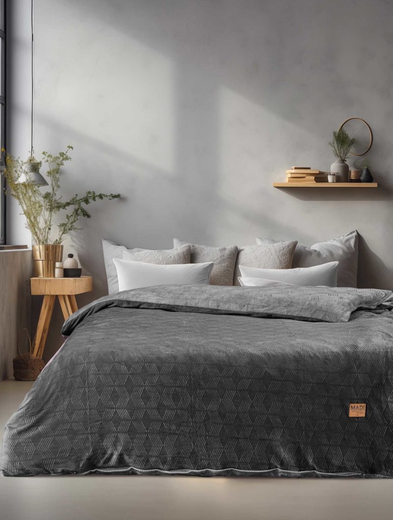 Παπλωματοθήκη ECLIPSE ANTHRACITE MADI