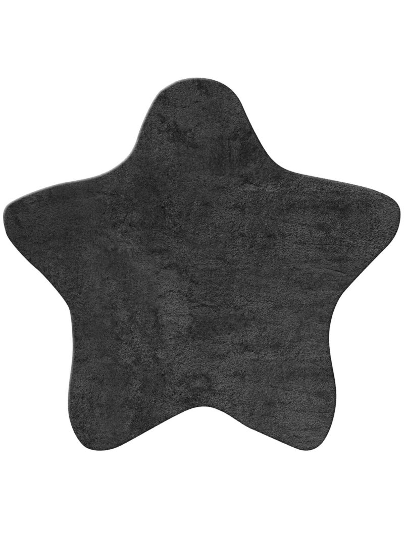 Παδικό Χαλί FEATHERY BLACK STAR MADI