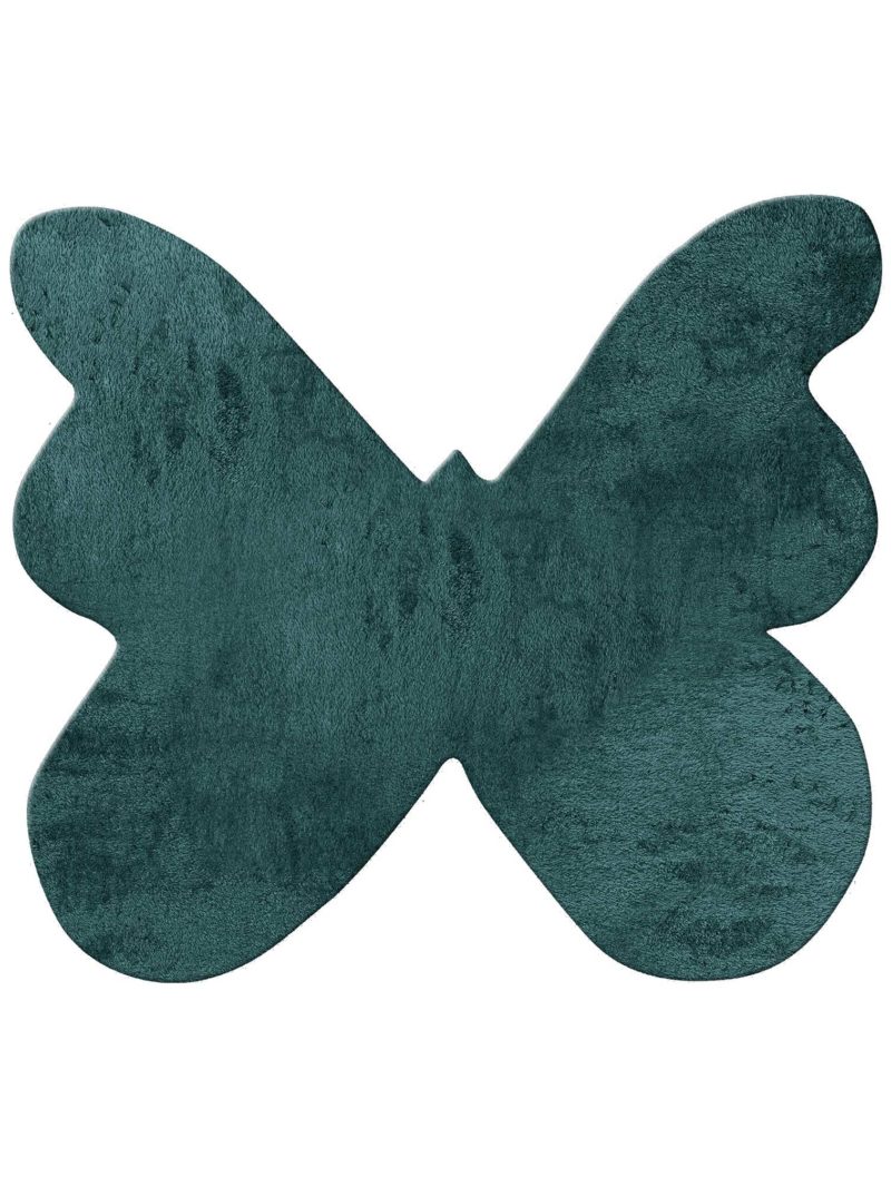 Παδικό Χαλί FEATHERY PETROL BUTTERFLY MADI